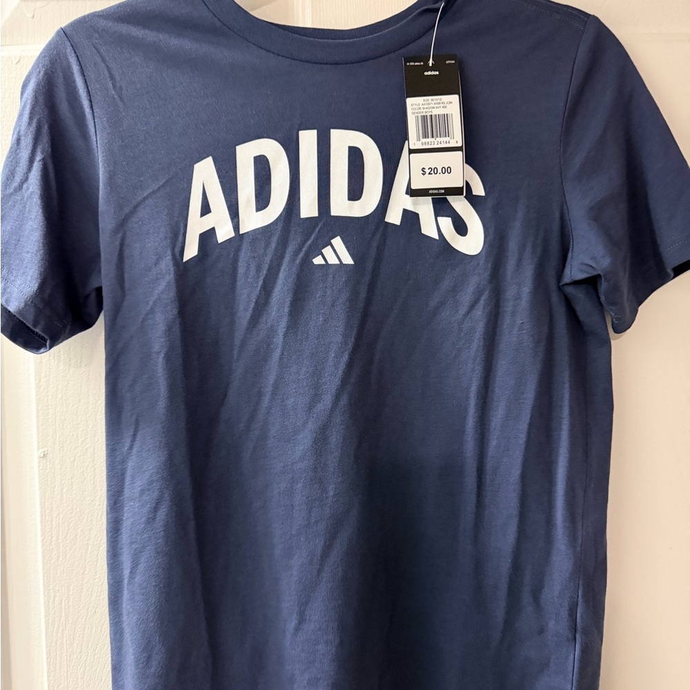 Adidas Navy Blue Logo Tee